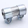 35mm x 95mm Pipe Connector Double Clamp Exhaust System FA1 Pipe Connector for Exhaust System Car Tools Car Modification
