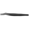 Eyelashes Tweezer False Lash Application Curved Stainless Steel Eyelash Extension Auxiliary Clip