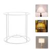 Sturdy Metal Wire Frame Table Lamp Chandelier Stand Base E27 Bulb Holder Industrial Desk Iron Frame Lighting Accessories Lamp