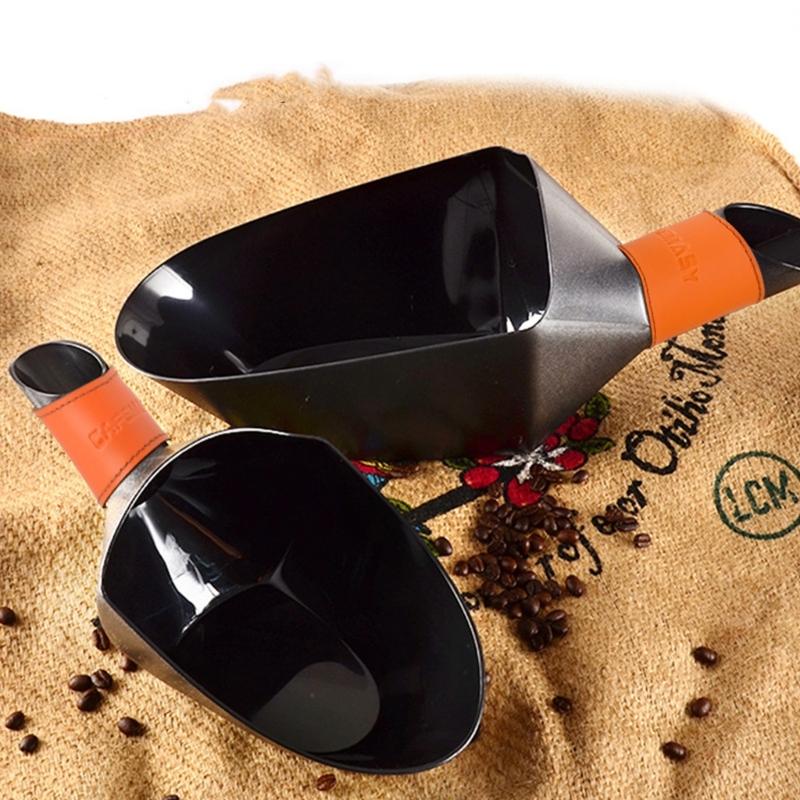 Large Capacity Coffee Bean Scooper For Commercial Use Ergonomic Handle Easy Cleaning ABS Materials Shovel