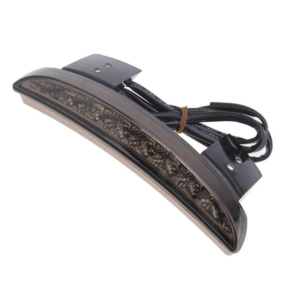 Bike Motorcycle Lights Rear Fender Edge Red LED Brake Tail light Motocycle For Harley Touring Sportster XL 883 1200 Cafe