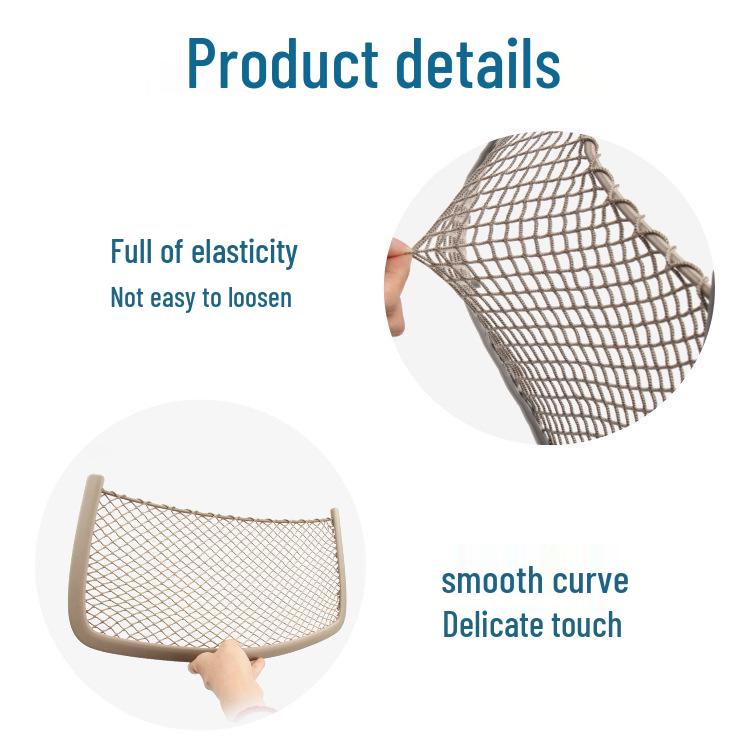 Mercedes-Benz W166 W164 Seat Back Mesh Storage Pocket for ML, GLE, R, GLS, GL