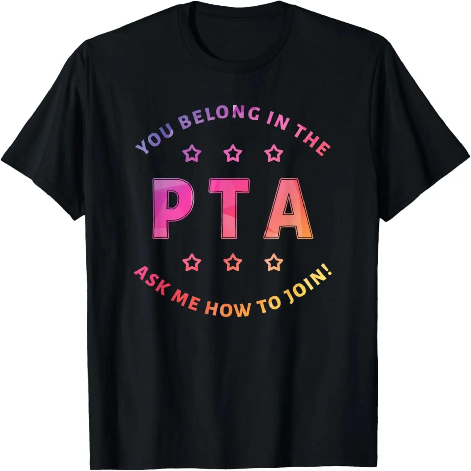 Cool Parent Teacher Association Membership Drive Graphic PTA T-Shirt S