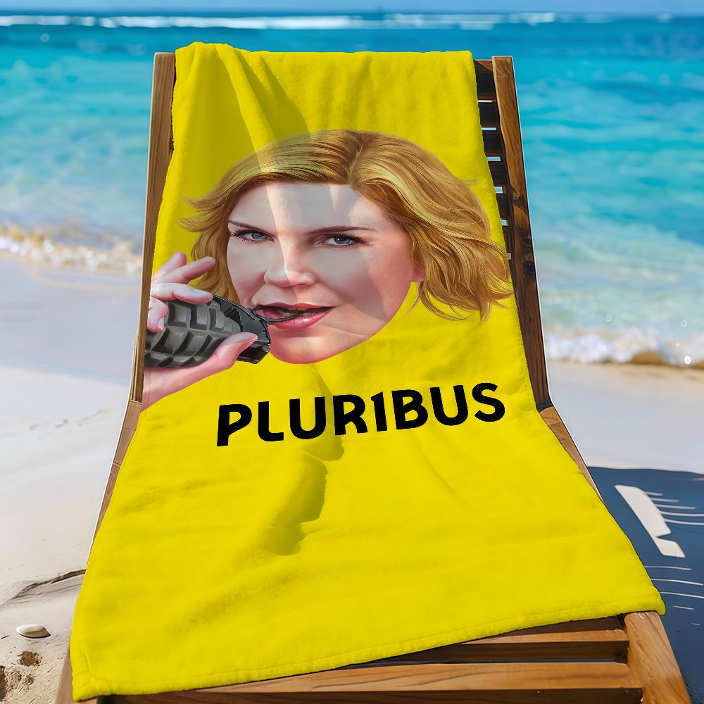 TV Show Pluribus Towel Quick Drying Beach Towels Are Suitable For Swimming Pools Camping Yoga And The Gym