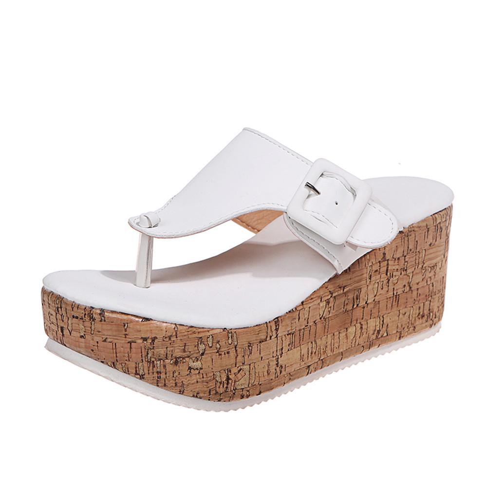 2021 Summer Large Platform Slippers