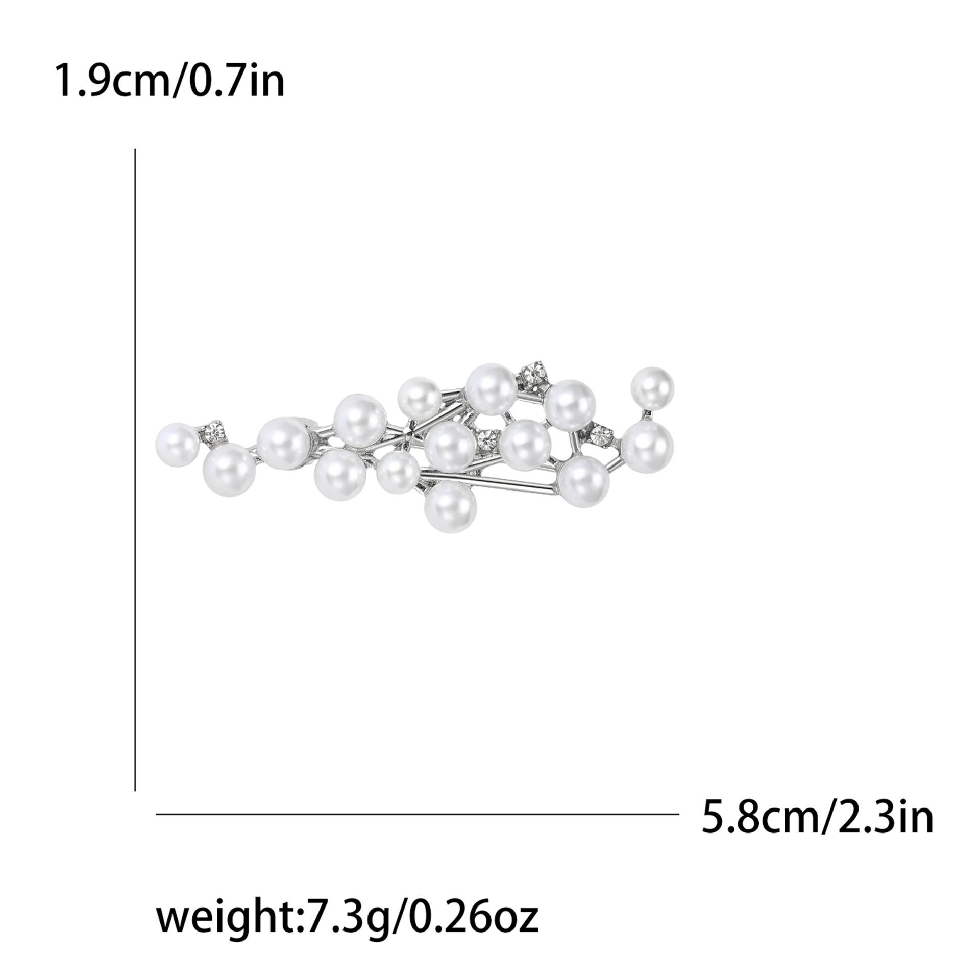 

Стильная и элегантная жемчужная брошь Niche High-End женское платье костюм корсаж булавка украшение