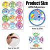Care bars Cartoon Themed Paper Plates Cups Honeycombs Swirls Spirals Stickers Brooch for Celebrating Birthday Party Arrangements
