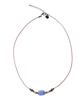 Runds Brown Gemstone Necklace