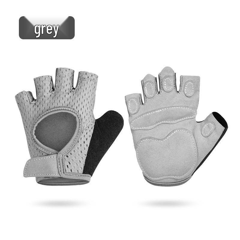 

Детские спортивные перчатки TMT без пальцев, дышащие, нескользящие, для велоспорта и фитнеса M (Hand circumference 14-17cm)