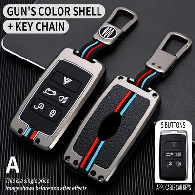 Zinklegierung Auto Fernschlüsselhülle für Land Rover Range Rover Sport Velar Evoque Freelander2 Discovery Jaguar XF XJ XJL XE