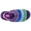UGG Fluff Yeah Slide Sheepskin Fashion Sandals Rainbow Women sandals 1097169-PRPR