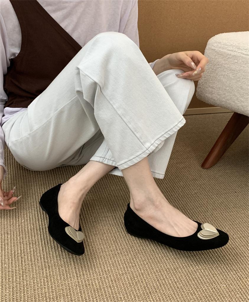 Giant Soft Original Factory No Standard Flat Bottom 2025 New Sheepskin Simple Love Casual Comfort Single Shoes Commuting Versatile Women