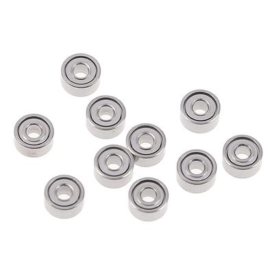 10Pcs 681Xzz 1.5X4X2Mm Rolamentos em miniatura abertos Bola Mini Rolamento de mão Spinner