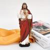 25.5cm Jesus's Sacred Heart of Jesus Statue Catholic Christian Religious Decoration Sculpture Statuary Souvenirs Gifts