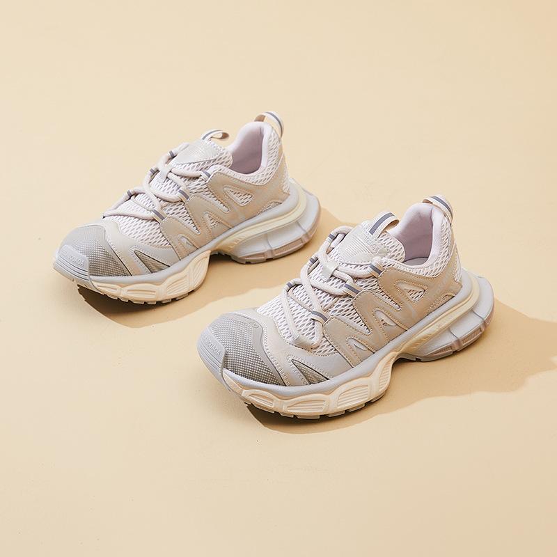 New Dad Shoes for Women Fashionable Thick-soled Sports Single Shoes