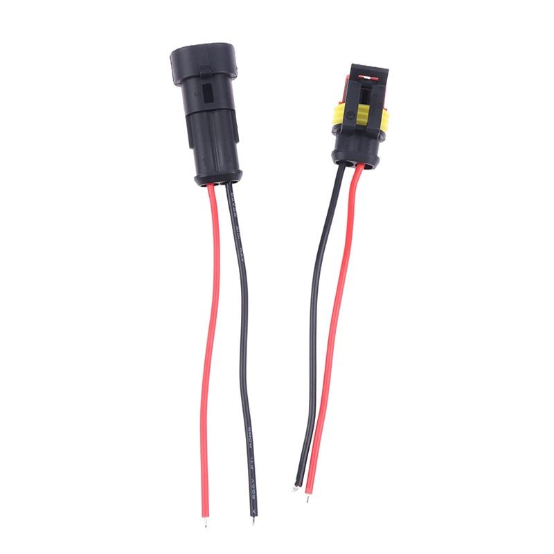 1/2/3/4/5/6 Pin Way Electrical Wire Connector, 18Awg Male Female Plug Socket, Quick Disconnect Wire Connectors For Car, Truck