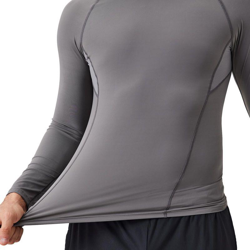 Men's Sports Fitness Top Outdoor Training Tight Compression Quick Dry Sweatshirt