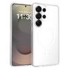 For Samsung Galaxy S26 Ultra S26 Plus Case Magnetic Matte PC+TPU Anti-Fingerprints Smooth Touch Translucent Cover