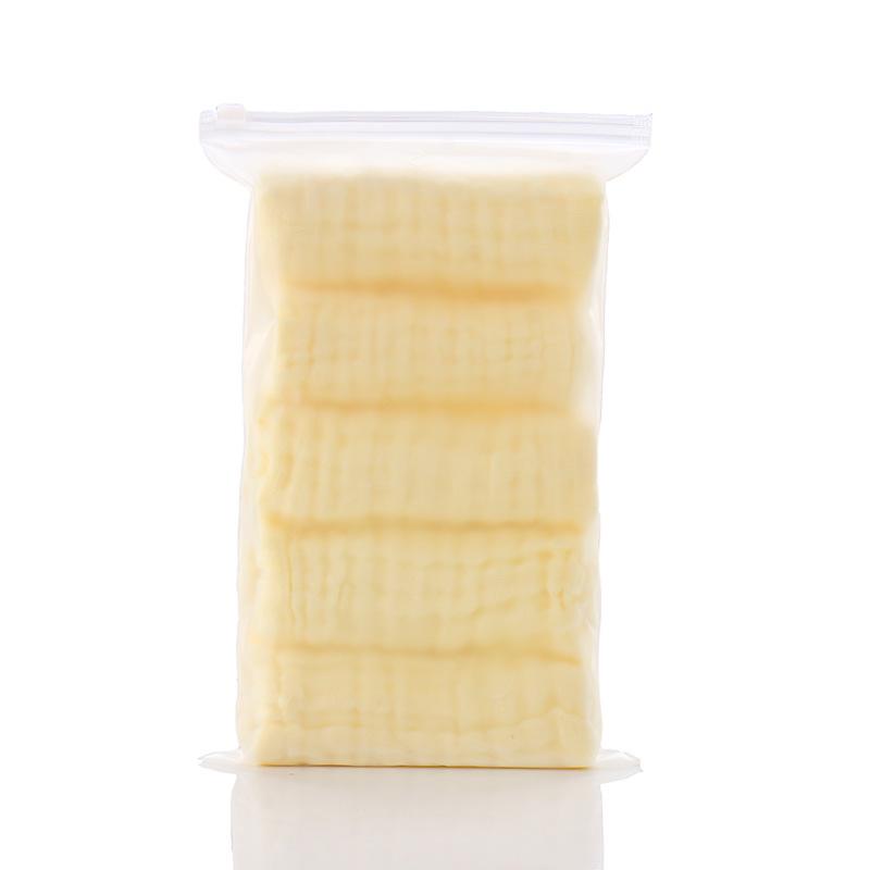 5Pcs/lot 6 Layers Cotton Soft Baby Towels Baby Face Towel Handkerchief Bathing Feeding Face Washcloth Wipe Burp Cloth