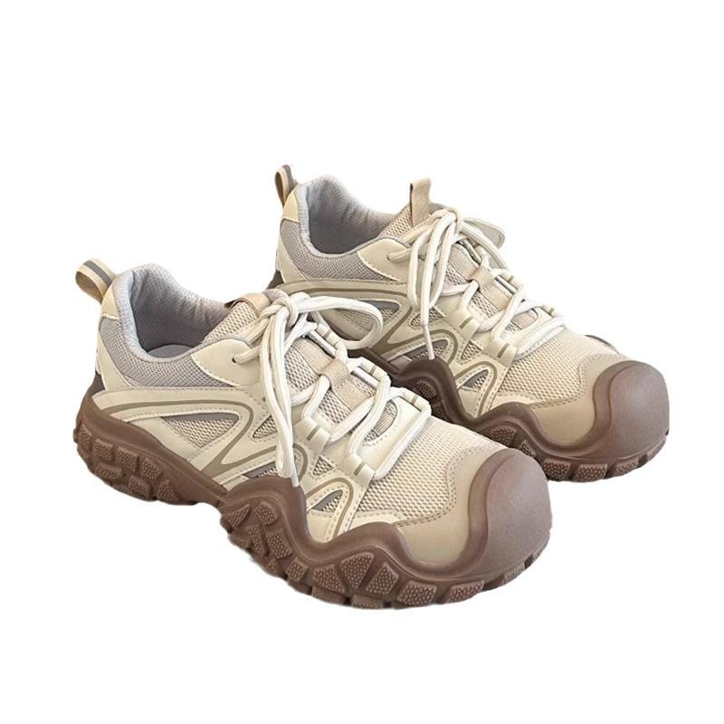 Popular Guochao Daddy shoes 2025 new summer ins trendy retro and versatile casual wear-resistant sports shoes