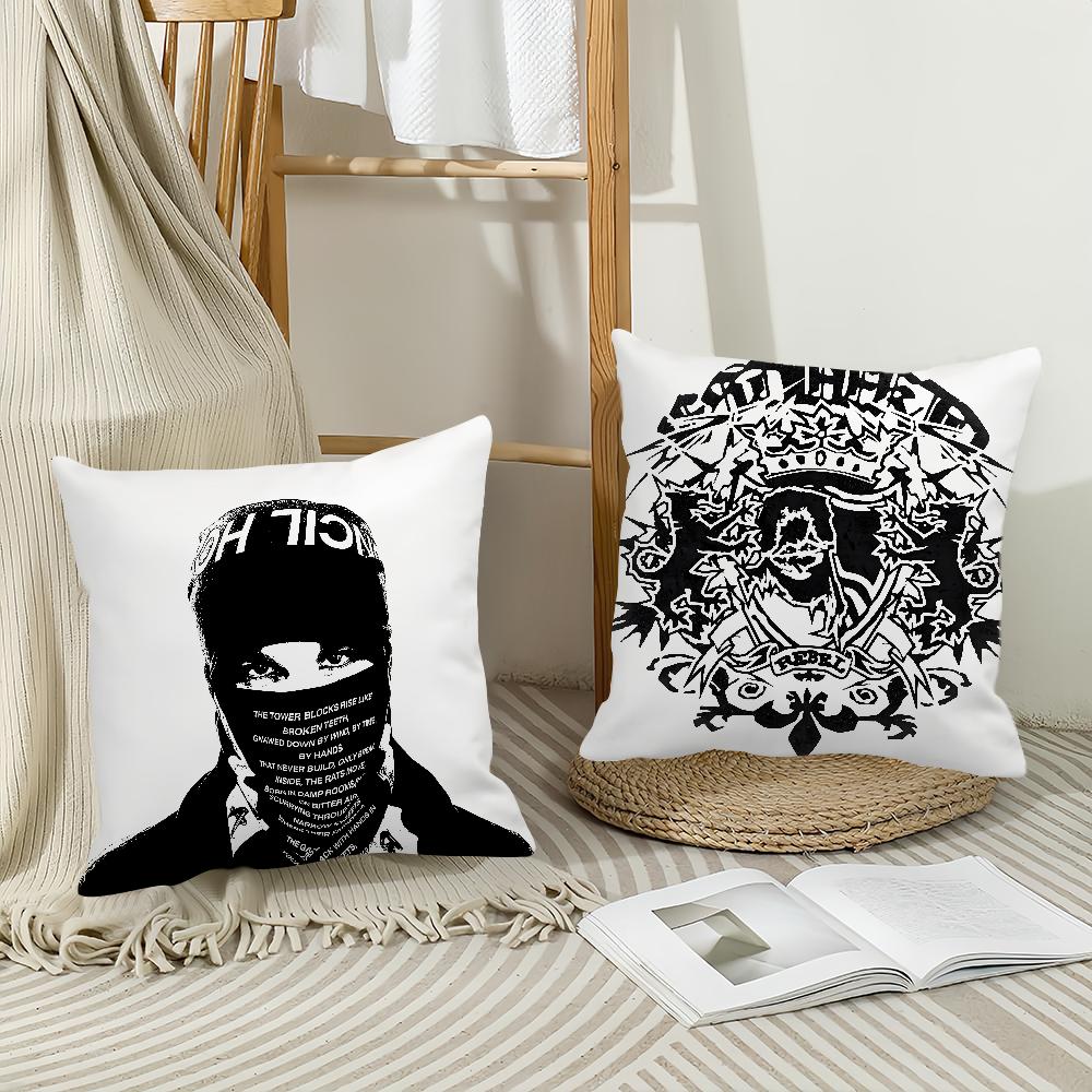 Rapper Esdeekid Rebel Pillow Case Home Cushion Cover Suitable For Office Sofa Car Suitable For All Seasons