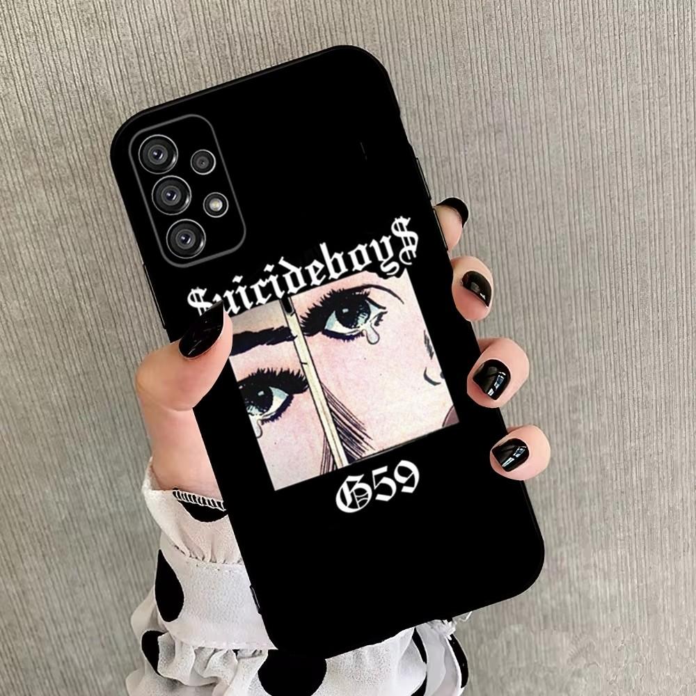 

Rap Group S-Suicideboys-S G59 Phone Case For Samsung Galaxy A20,A21s,A22,A31,A32,A52,A53,A72,73,A80,A91 Soft Black Cover Samsung a715g