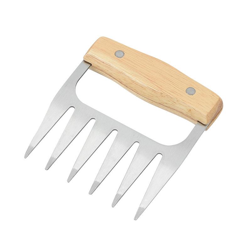 Manual Meat Shredder Fork Bear Claws BBQ Clamp Pulled Pork Roasting Tool Useful Kitchen Outdoor Picnic Accessory