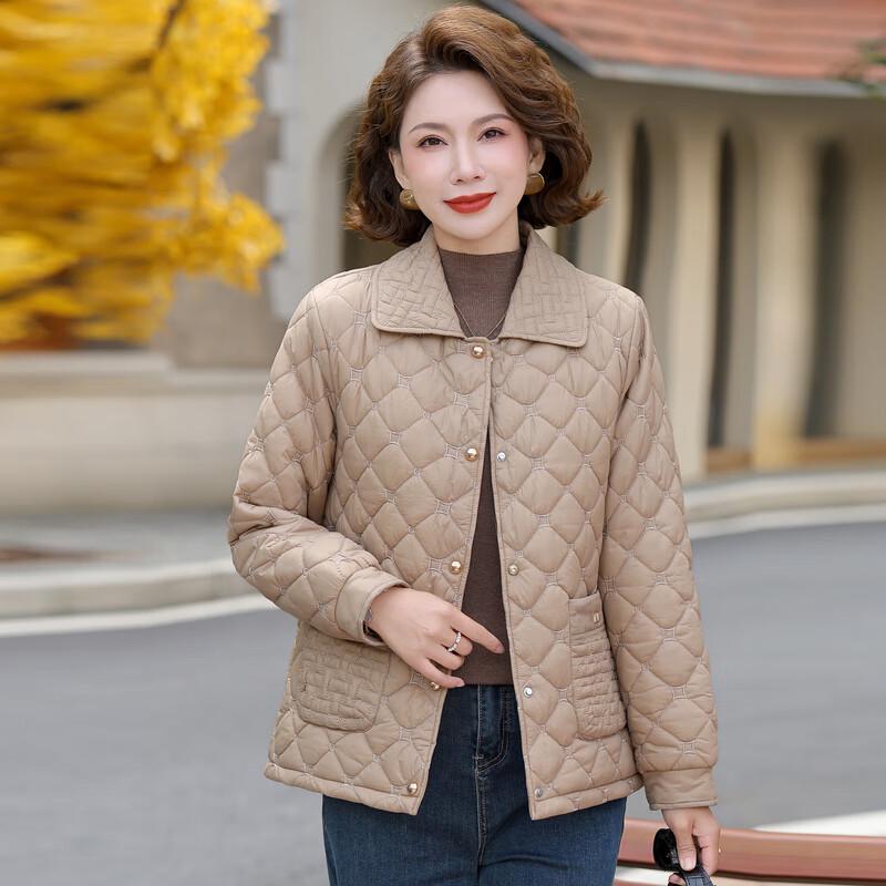 Yalu Mid-Aged Women's Thickened Cotton Jacket