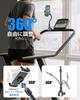 Kolasels Bicycle Smartphone Holder Stand Fitness Bike Smartphone Holder with Drop and Vibration Absorption for Road and Microphone Includes Japanese