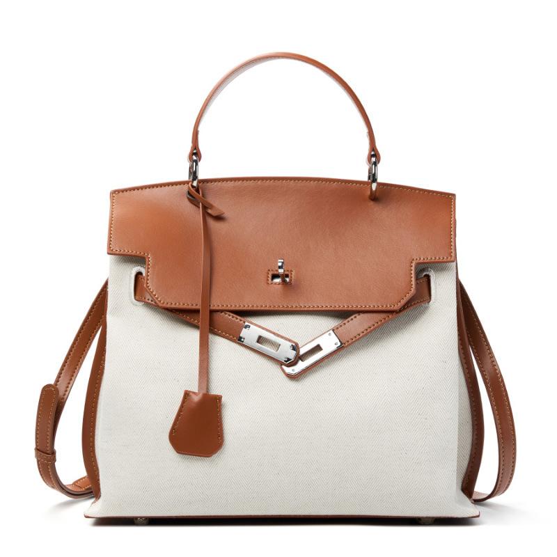 New Women's Bags, Women's Versatile Travel Handbags, Underarm Commuting, High-end Sense, Large-capacity Women's Canvas Tote Bags