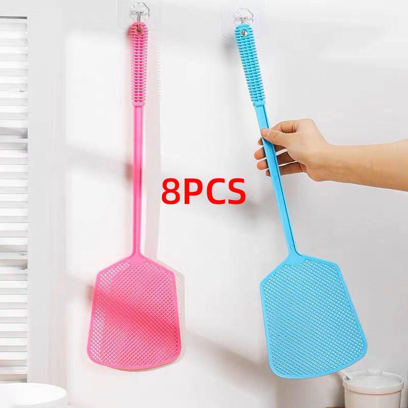 

Утолщенная мухобойка с длинной ручкой, мухобойка, бытовая мухобойка, мухобойка, сломанная мухобойка, вареный клей Случайный цвет 8pcs