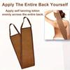 1Pc Sunless Self-Tanning Reusable Full Body & Back Applicator Strip Back Exfoliating Bath Towel