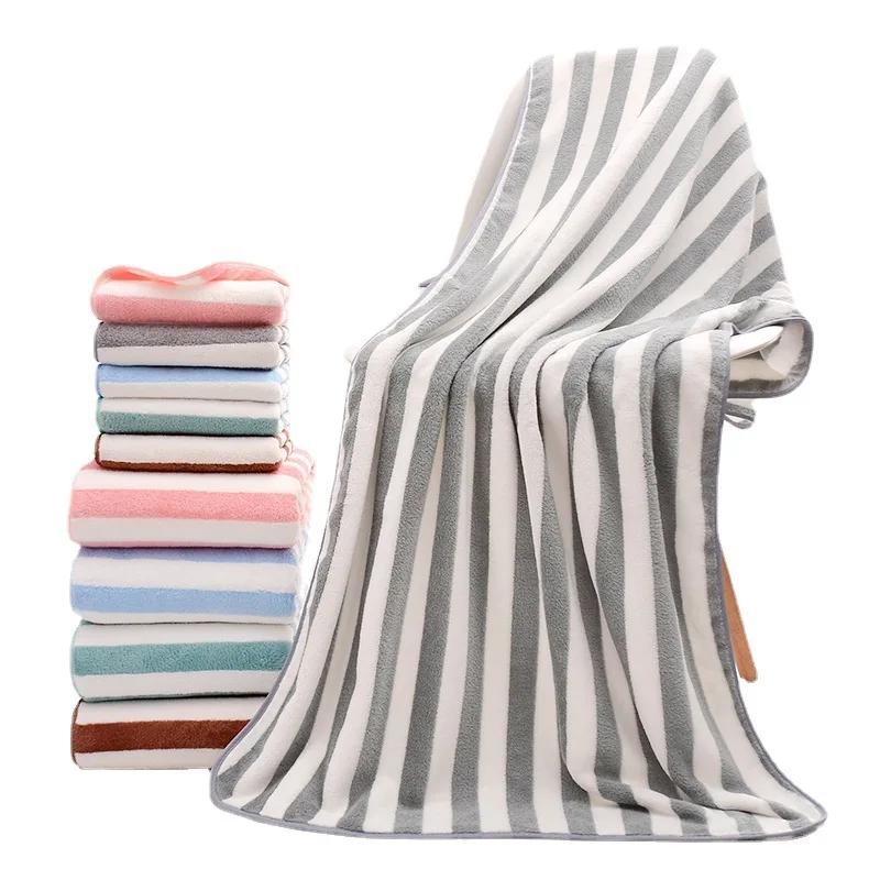 2021 New Couple Towel Set Soft Cotton Quick Drying Non-Linting Bath Towel Home Use Large Wrap Towel For Men And Women