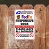 Tin Sign Wall Art Dog Poster, Weatherproof Metal Decor for Home Interior