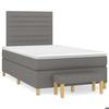 VidaXL Slat Bed Base with Mattress, Upholstered Bed, Double Bed, Adult Bedroom Interior Bed, Modern, 3270412