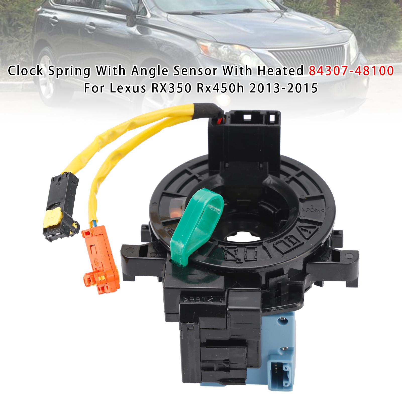 Шлейф подрулевой с датчиком угла поворота с подогревом для Lexus RX350 Rx450h 2013-2015
