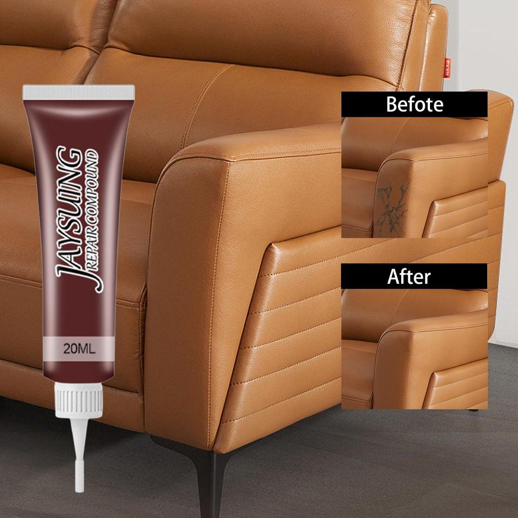 20ml Leather Scratch Repair Leather Scratch Repair Waterproof Car Leather Seat Repair Leather Filler For Damaged Leather