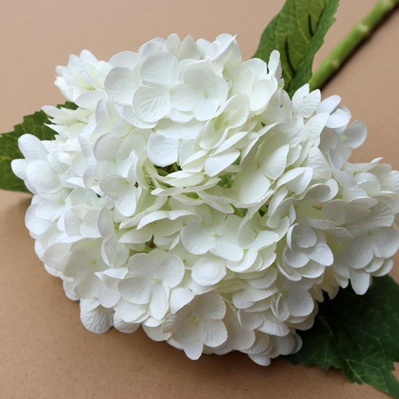 

Simulation Flower 3D Royal Hydrangeas Branch Wedding Decorative Fake Flowers Real Touch Pink Green Hydrangea Hotel Decoration белый