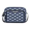 COOPER EW Brand Logo Printed All Over Cotton Shoulder Bag Regular Men's Blue