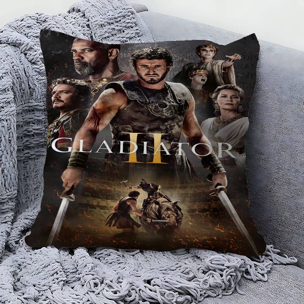 Gladiator Classic Movie Maple Design Cushion Cover Happy Autumn Harvest decor Holiday Decorati Pillow Cover