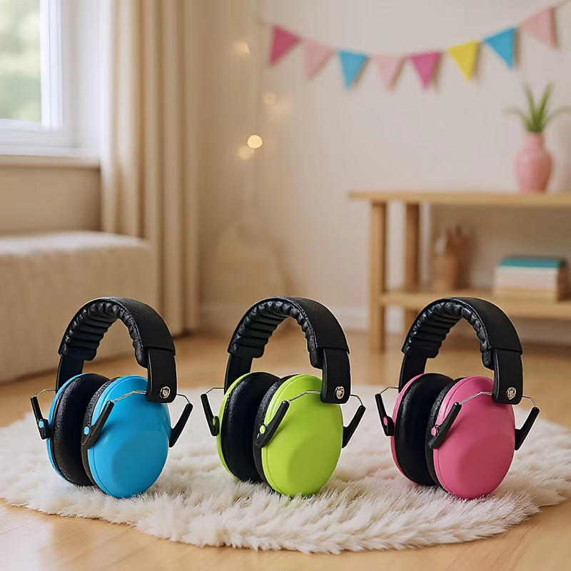 Noise-reducing Earmuffs Children's Learning Drum Set Noise-reducing Head-mounted Earmuffs Airplane Sleeping Earmuffs