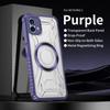 KEYSION Transparent Magnetic Case for Nothing Phone 2 1 Silicone+PC Heavy Duty Shockproof Phone Cover for Nothing Phone 1 2