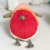Kawaii Robin Plush Toys Soft Skin-Friendly Sleep Companion Realistic Desktop Decorative Item Birthday Gifts For Friends Children