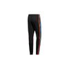 Adidas Harden Fleece Basketball Joggers with Eye-Catching 3-Stripes Men Bottoms Black GP8111