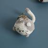 Strickpuppe Häkelkatze Schlüsselanhänger Tier Katze Schlüsselanhänger Handgestrickter Katzenanhänger Taschendekoration