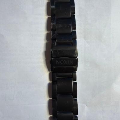 Used NIXON 51-30 Nixon Watch Stainless Steel Strap Black