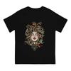 Medusa Old School Fitted Scoop T Shirts Medusa Funny Tees Short Sleeve O Neck T-Shirt Cotton Gift Idea Tops