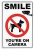 Veuillez Faire Attention À La Plaque Métallique Panneau Pas de Crotte de Chien Panneau Extérieur Veuillez Nettoyer Panneau d'Avertissement Crotte de Chien 8x12 Pouces