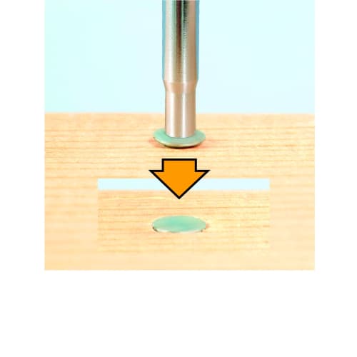 Ichinen Access Tool Division Ichinen Access Strong Tool Hammer Punch 2-Way Double Patch S Type 5431
