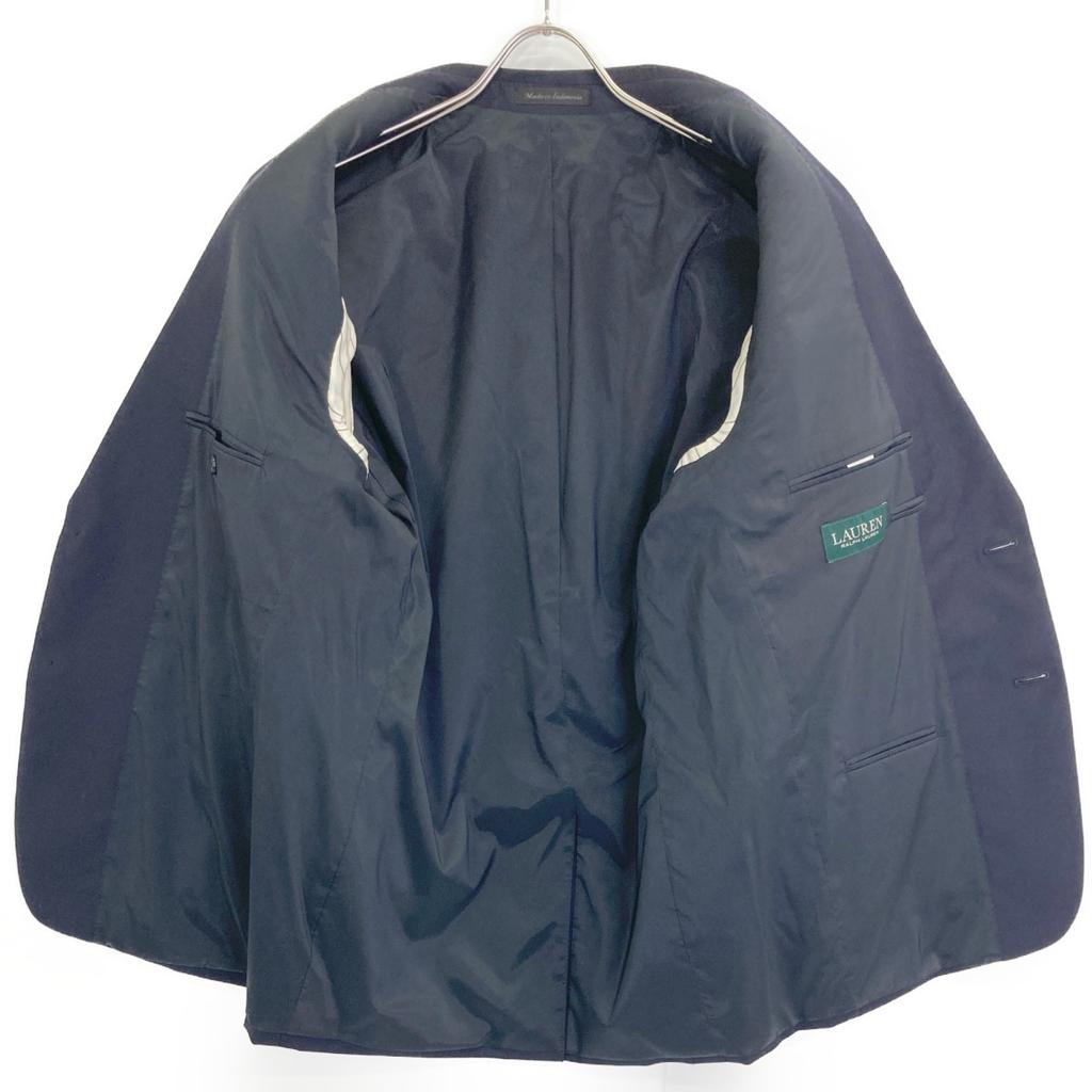 LAUREN RALPH LAUREN Navy Gold Button Bra Jacket 40R NavyUsed